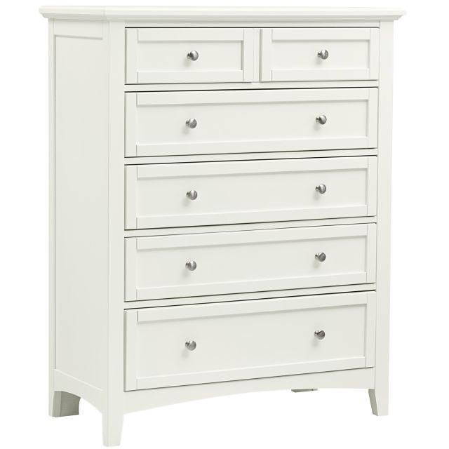 Bonanza White Nightstand - Bernie & Phyl's Furniture