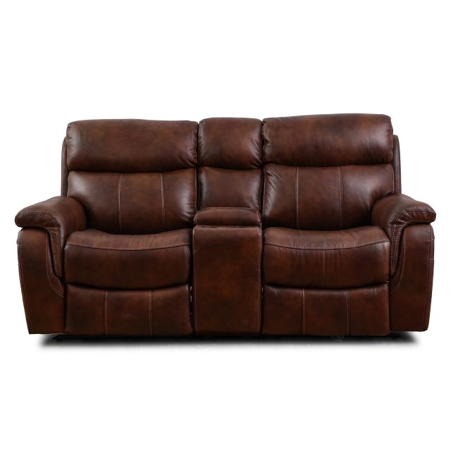 Brandon Light Brown Power Headrest Reclining Sofa Bernie Phyl s Furniture