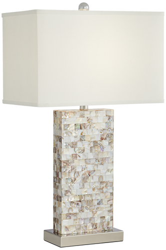 Mother Of Pearl Lamp Bernie Phyl S, Mother Of Pearl Table Lamp