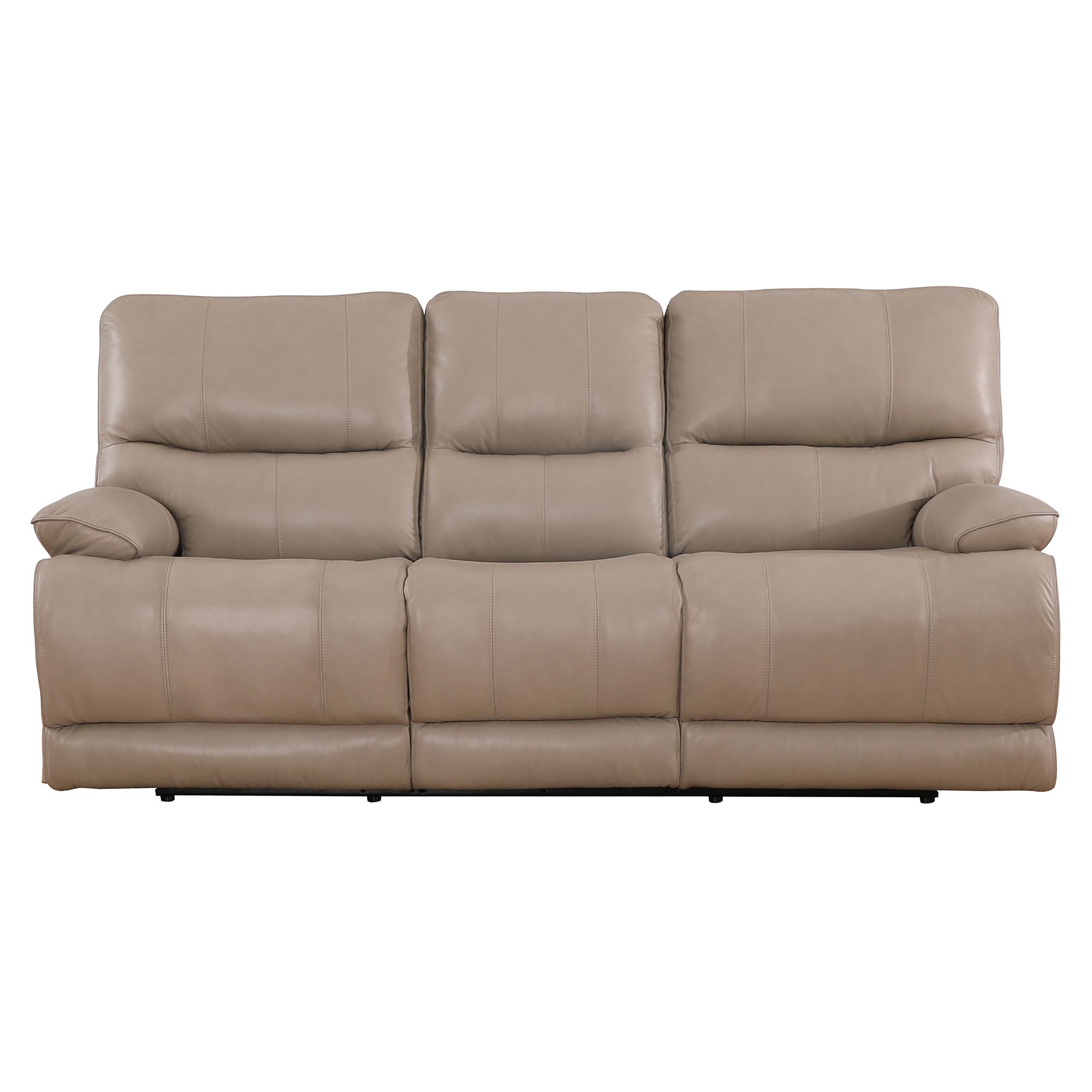 Theo Taupe Power Reclining Sofa