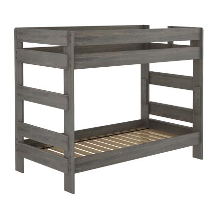 Rugged Driftwood Youth Bunk Bed