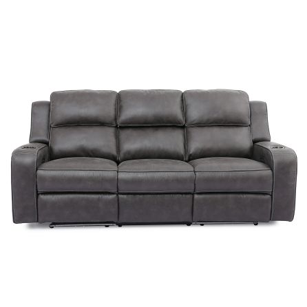 Beacon Power Headrest Reclining Sofa with Drop Down Table