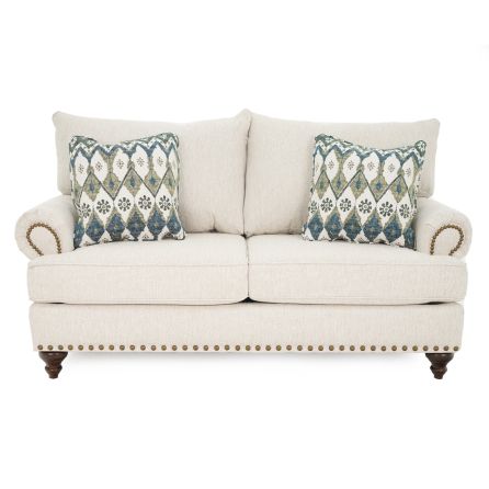 Front view of Rosalie Loveseat