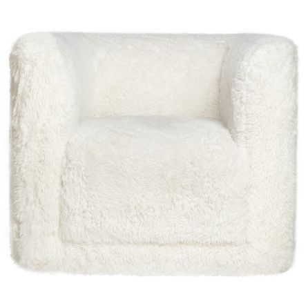 Huggy Natural Swivel Accent Chair