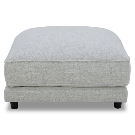 Front view of Ava Cloud Ottoman
