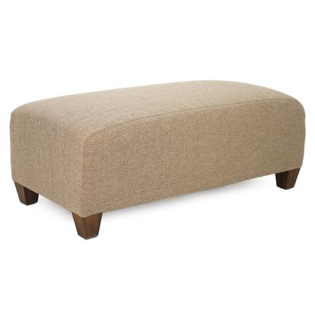 Side view of Finley cocktail ottoman