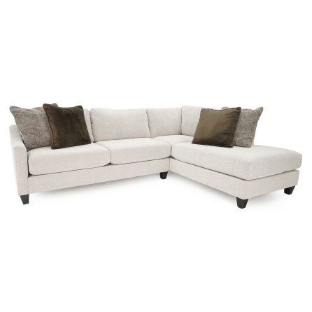 Front view of Bosco 2 piece sectional
