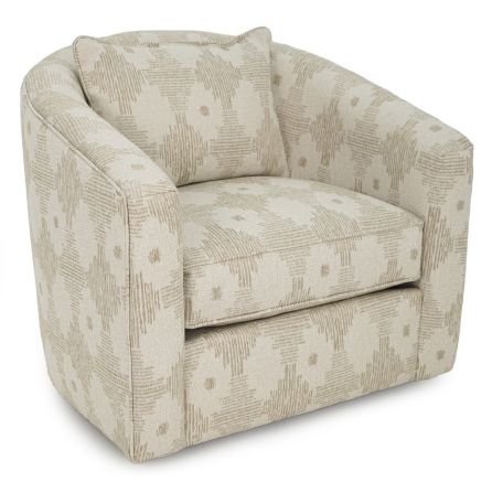 Front view of Amelia Accent Swivel Chair