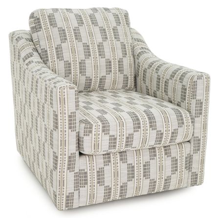 Side view of Connor Accent Swivel chair