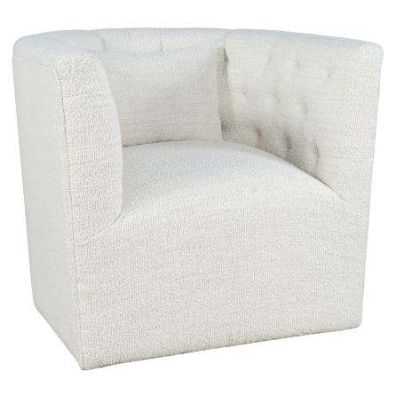 Side view of Everly accent chair