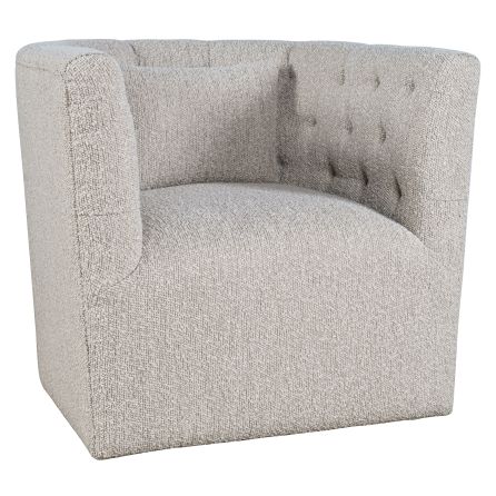 Side view Everly accent chair