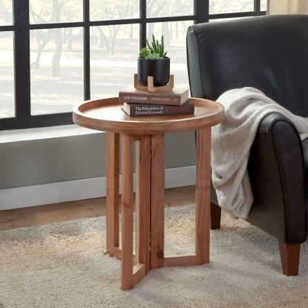 Naples Round End Table
