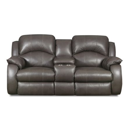 Cagney Power Headrest Reclining Console Loveseat
