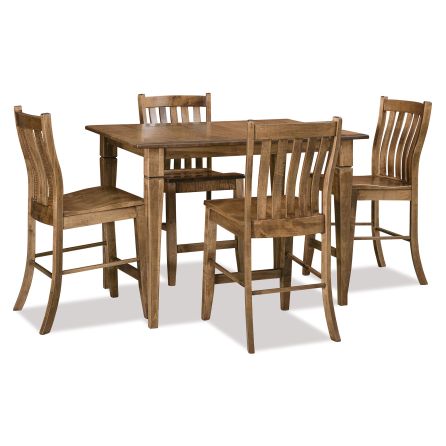 Front view of Bark 5 Piece Dining Set