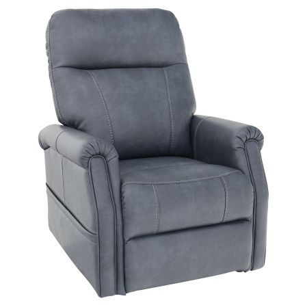 Stanley Slate Power Lift Recliner with Heat and Massage