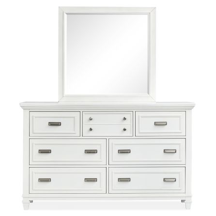 Charleston White Dresser