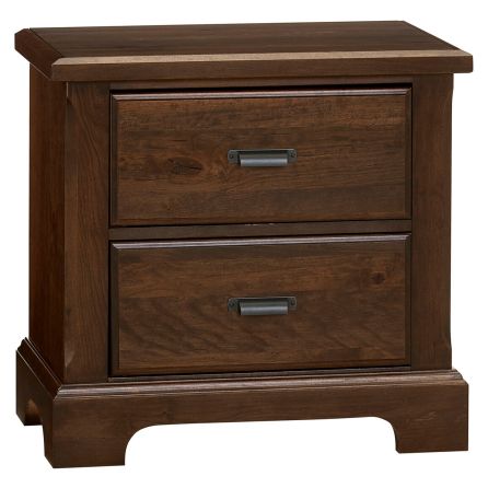 Front view of Lancaster County Nightstand