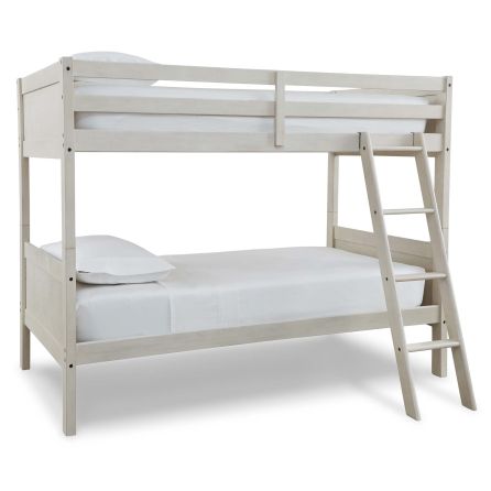 Front view of Robbinsdale twin over twin bunk bed