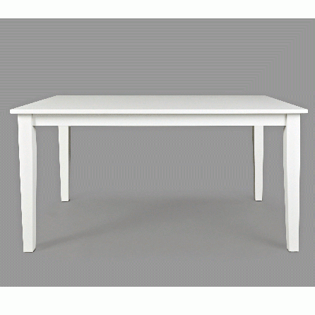 Simplicity Paperwhite Rectangular Table