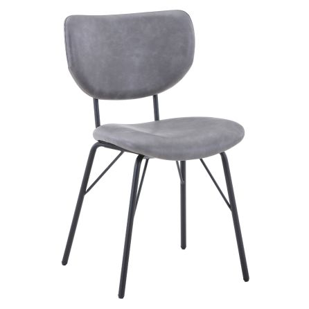 Urban Archive Gray Side Chair