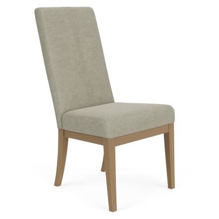Front view of Davie Upholstered Side Chair