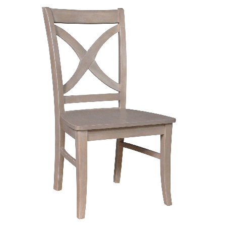 Cosmopolitan Weathered Grey Dining Room Salerno Side Chair