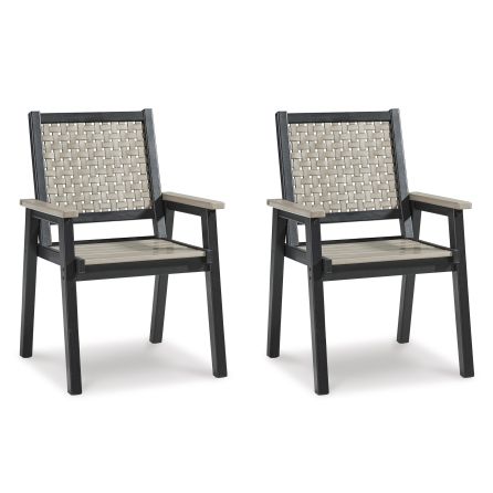 Mount Valley Set of 2 Arm Chairs