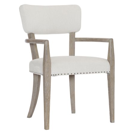 Front view of Albion Upholstered Arm Chair