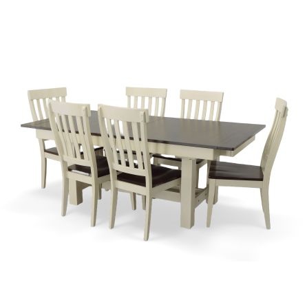 Mariposa 7 Piece Dining Set (Table with 6 Side Chairs)
