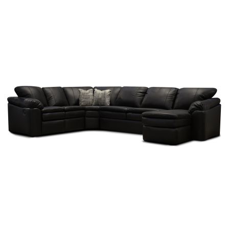Rumor Eclipse 5 Piece Power Reclining Sectional