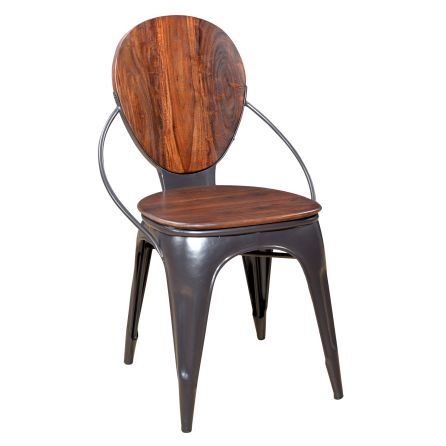 Adler Honey Brown Accent Dining Chair