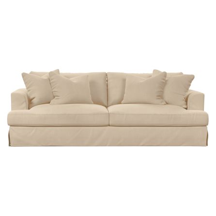 Newport Sahara Slipcover Sofa