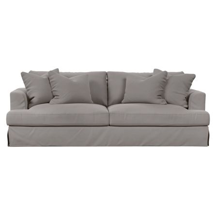 Newport Slate Slipcover Sofa