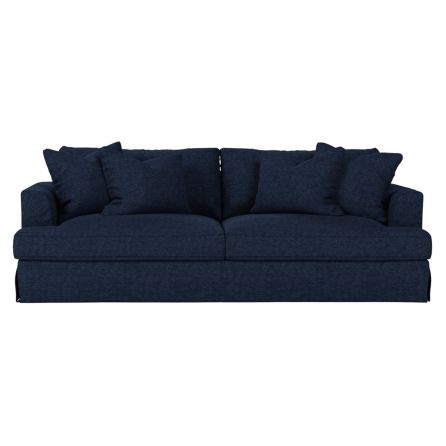 Newport Navy Slipcover Sofa