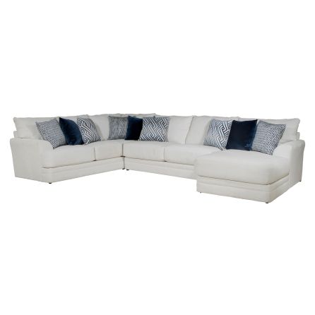 Front view of Polaris 3 piece sectional