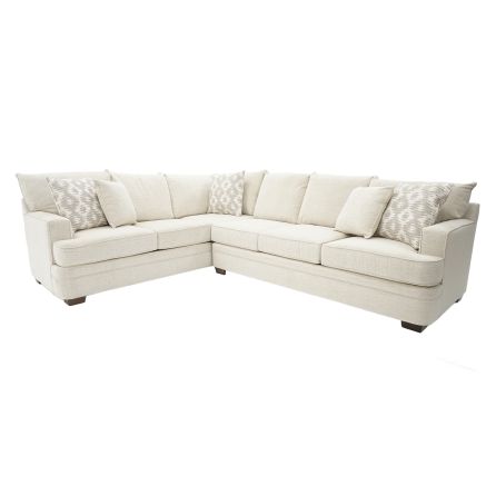 Front view of the Chadwick 2 Piece Sectional