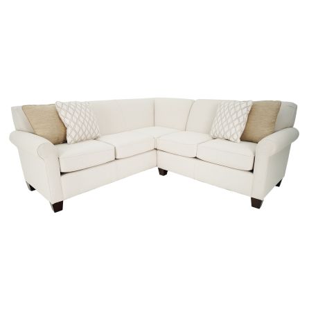 Front view of Angie Sunbrella 2 Piece Sectional