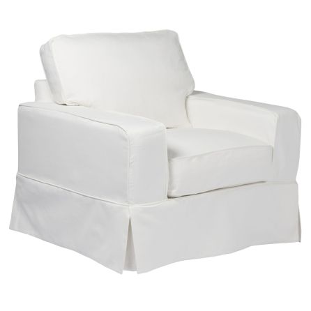Americana Pearl Slipcover Chair