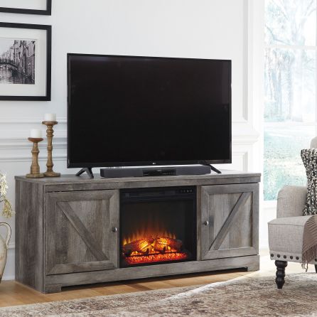 Wynnlow Entertainment Unit with Fireplace