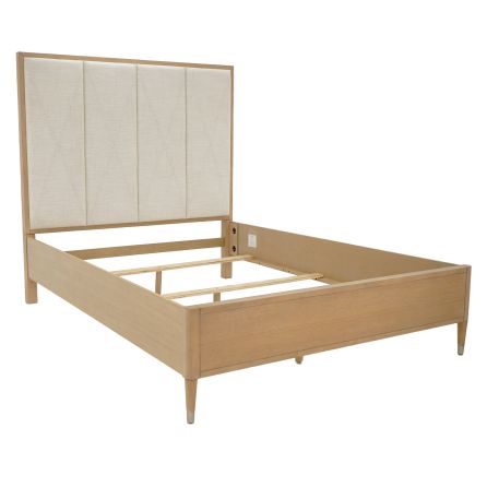Front view of Empire Upholstered bed