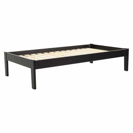 Front view of Espresso Youth Venice Platform Bed