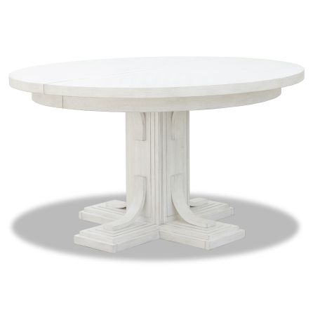 Front view of Crestone Round Dining table