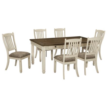 Bolanburg 7 Piece Dining Set (Rectangular Table with 6 Side Chairs)