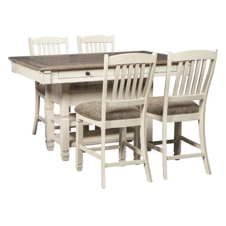 Bolanburg 5 Piece Counter Set (Counter Table with 4 Stools)