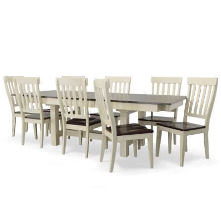 Mariposa 9 Piece Dining Set (Table with 8 Side Chairs)