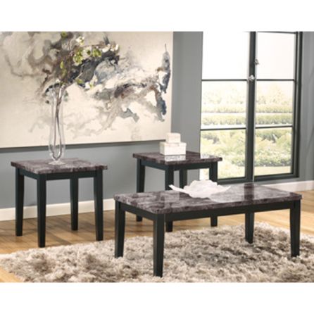 Maysville Occasional Table Set - Black - (Set of 3) - T204-13 by Ashley Furniture Signature Design