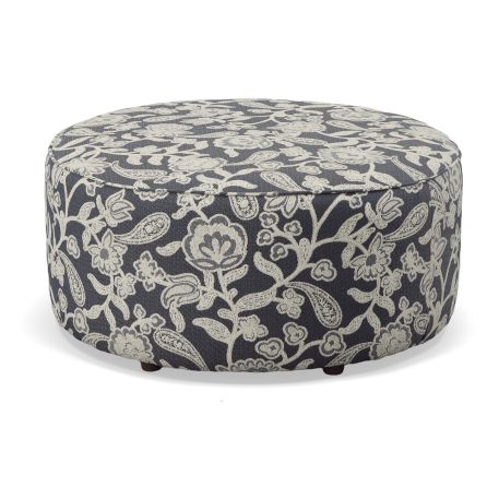 Awesome Oatmeal Accent Cocktail Ottoman