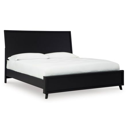Front view of Danziar panel bed