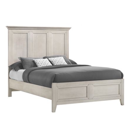 San Mateo White Youth Panel Bed