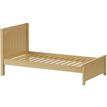 Natural Twin Panel Bed